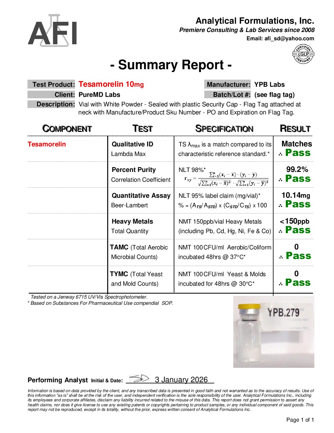 Tesamorelin - Image 2